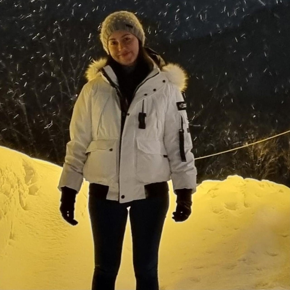 White Winter Jacket Down Feather - image 1